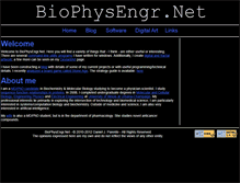 Tablet Screenshot of biophysengr.net
